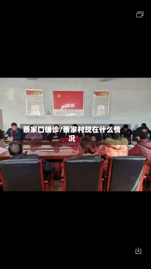 蔡家口确诊/蔡家村现在什么情况