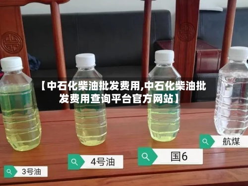 【中石化柴油批发费用,中石化柴油批发费用查询平台官方网站】