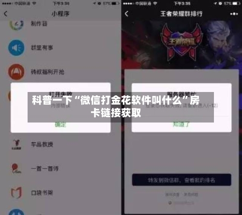 科普一下“微信打金花软件叫什么”房卡链接获取-第2张图片