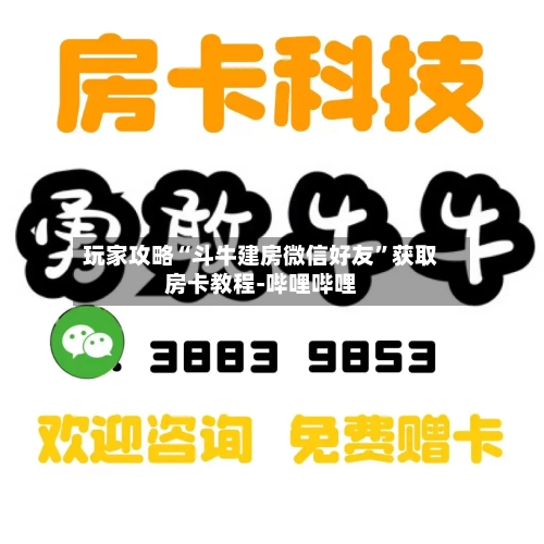 玩家攻略“斗牛建房微信好友	”获取房卡教程-哔哩哔哩-第2张图片