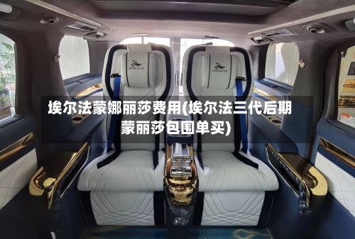 埃尔法蒙娜丽莎费用(埃尔法三代后期 蒙丽莎包围单买)-第3张图片