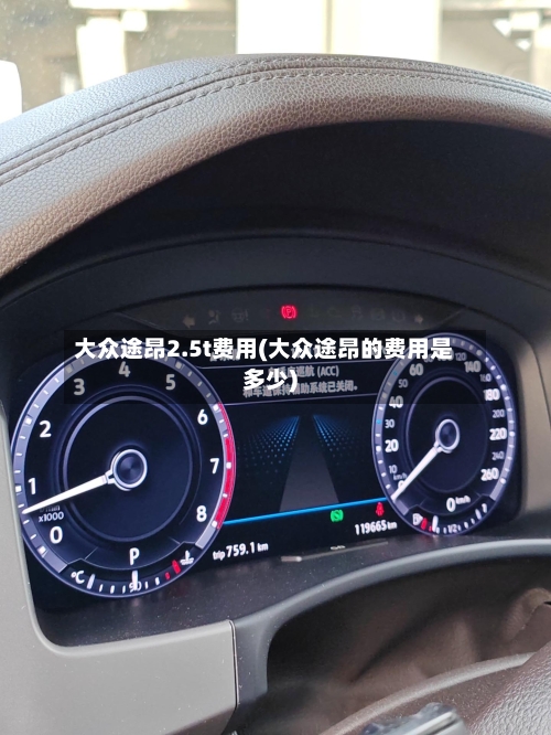大众途昂2.5t费用(大众途昂的费用是多少)