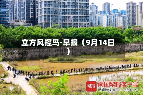 立方风控鸟·早报(9月14日)-第3张图片