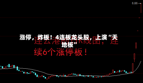 涨停，炸板！4连板龙头股，上演“天地板”