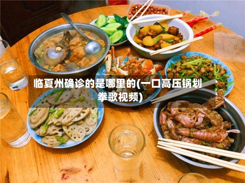 临夏州确诊的是哪里的(一口高压锅划拳歌视频)-第2张图片