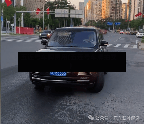 五连号车牌费用(五连号车牌拍卖)-第3张图片