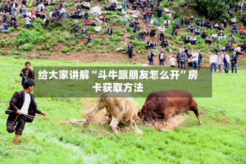给大家讲解“斗牛跟朋友怎么开”房卡获取方法-第2张图片