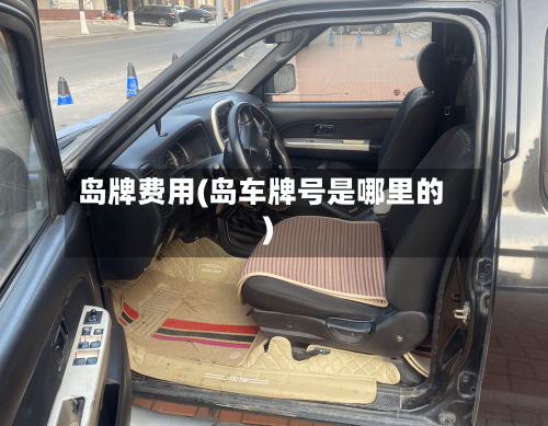 岛牌费用(岛车牌号是哪里的)
