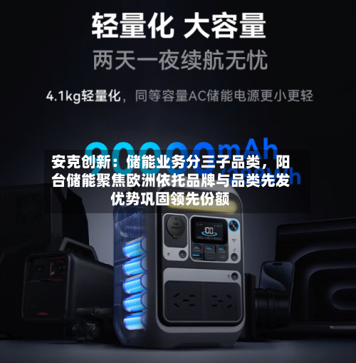 安克创新：储能业务分三子品类，阳台储能聚焦欧洲依托品牌与品类先发优势巩固领先份额-第2张图片