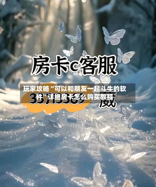 玩家攻略“可以和朋友一起斗牛的软件”详细房卡怎么购买教程-第2张图片