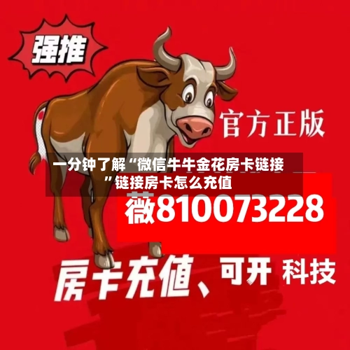 一分钟了解“微信牛牛金花房卡链接”链接房卡怎么充值-第2张图片
