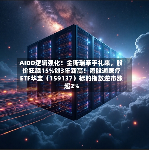 AIDD逻辑强化！金斯瑞牵手礼来，股价狂飙15%创3年新高！港股通医疗ETF华宝（159137）标的指数逆市涨超2%-第2张图片