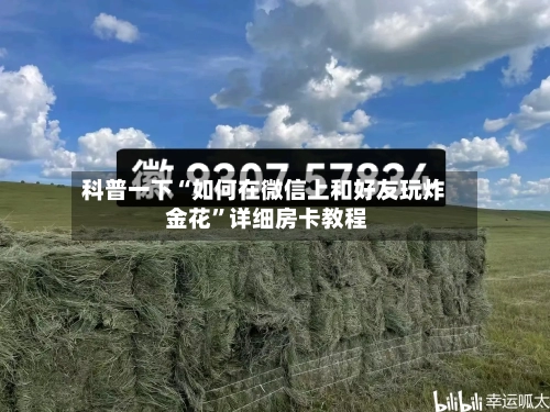科普一下“如何在微信上和好友玩炸 金花”详细房卡教程-第2张图片