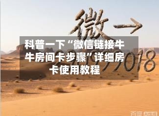 科普一下“微信链接牛牛房间卡步骤”详细房卡使用教程-第2张图片