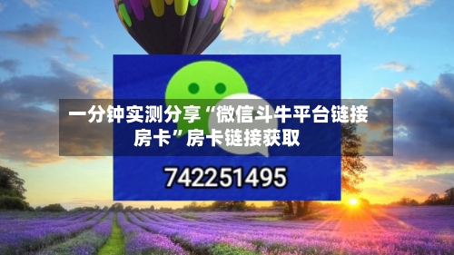 一分钟实测分享“微信斗牛平台链接房卡”房卡链接获取-第2张图片