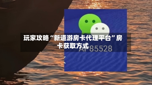 玩家攻略“新道游房卡代理平台”房卡获取方式-第2张图片