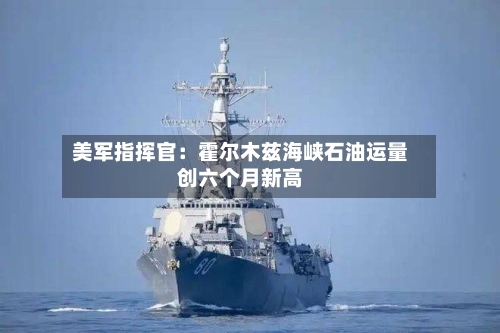 美军指挥官：霍尔木兹海峡石油运量创六个月新高