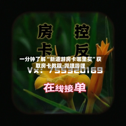 一分钟了解“新道游房卡哪里买”获取房卡教程-哔哩哔哩-第2张图片