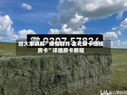 给大家讲解“微信群炸 金花房卡链接房卡”详细房卡教程-第2张图片