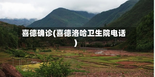 喜德确诊(喜德洛哈卫生院电话)-第2张图片