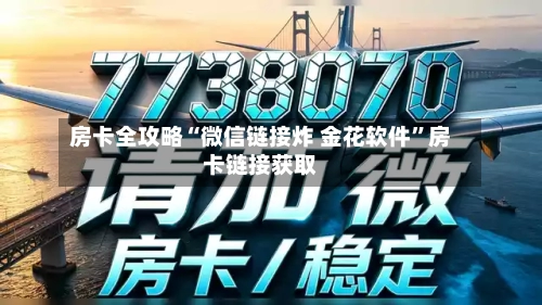 房卡全攻略“微信链接炸 金花软件”房卡链接获取-第3张图片