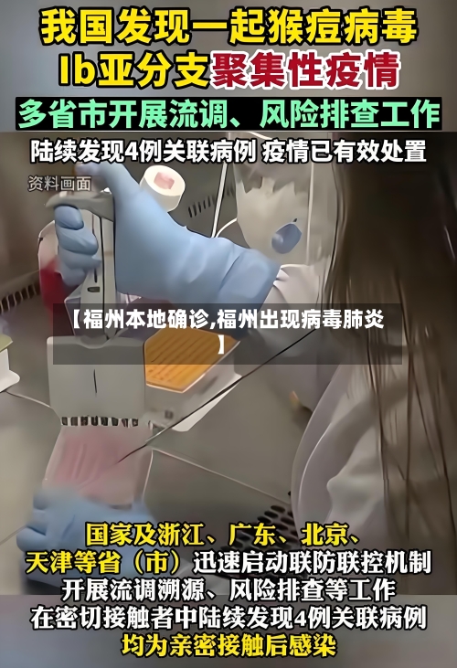 【福州本地确诊,福州出现病毒肺炎】