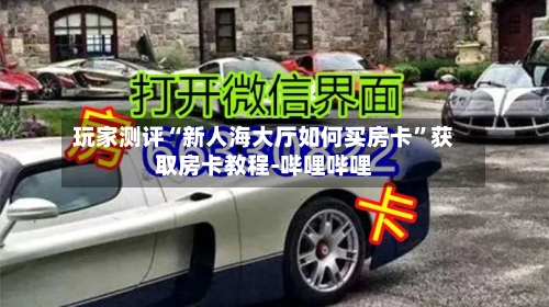 玩家测评“新人海大厅如何买房卡	”获取房卡教程-哔哩哔哩-第3张图片