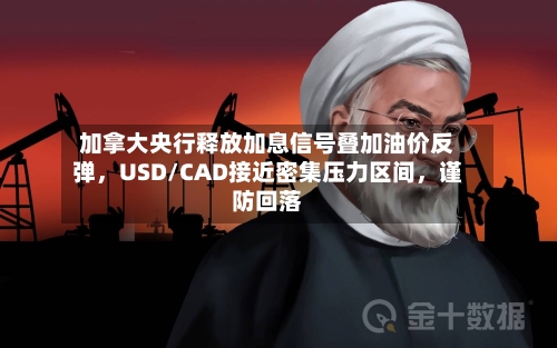 加拿大央行释放加息信号叠加油价反弹	，USD/CAD接近密集压力区间，谨防回落-第1张图片
