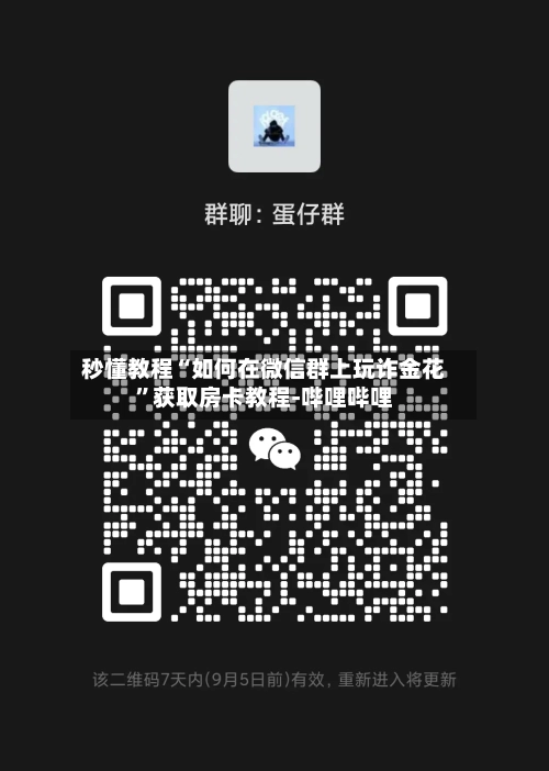 秒懂教程“如何在微信群上玩诈金花”获取房卡教程-哔哩哔哩