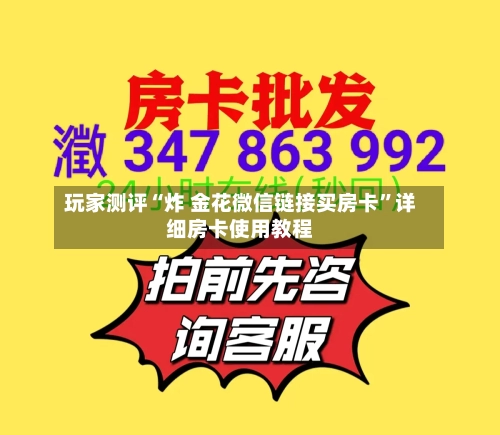 玩家测评“炸 金花微信链接买房卡”详细房卡使用教程-第2张图片