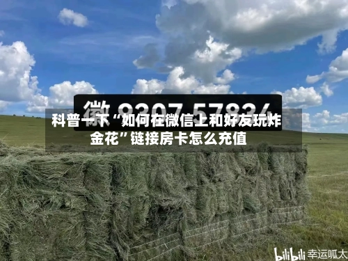 科普一下“如何在微信上和好友玩炸 金花	”链接房卡怎么充值-第2张图片