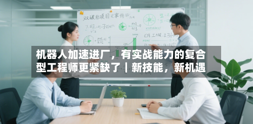 机器人加速进厂，有实战能力的复合型工程师更紧缺了｜新技能，新机遇