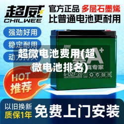 超微电池费用(超微电池排名)-第2张图片