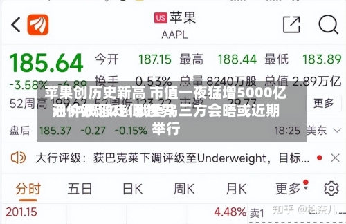 苹果创历史新高 市值一夜猛增5000亿元 中概股走低 世界
油价跌超2% 俄美乌三方会晤或近期举行