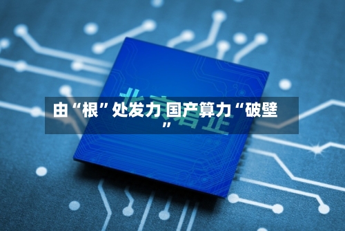 由“根”处发力 国产算力“破壁”-第2张图片