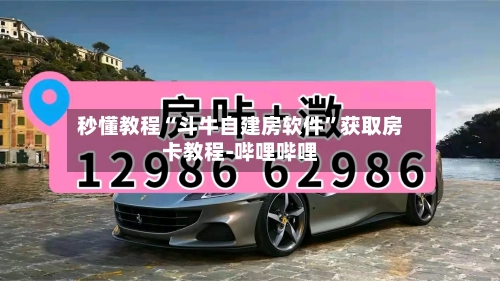 秒懂教程“斗牛自建房软件”获取房卡教程-哔哩哔哩