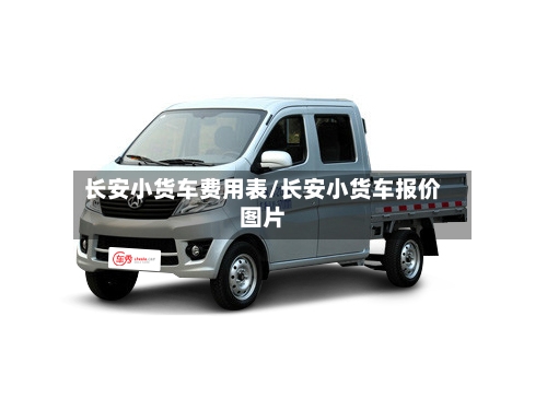 长安小货车费用表/长安小货车报价图片