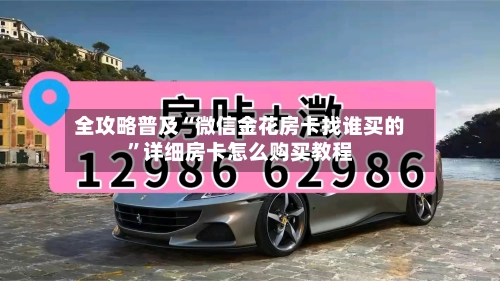 全攻略普及“微信金花房卡找谁买的	”详细房卡怎么购买教程-第2张图片