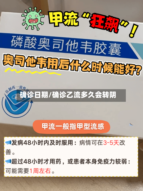 确诊日期/确诊乙流多久会转阴-第2张图片