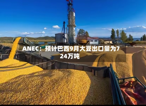 ANEC：预计巴西9月大豆出口量为724万吨