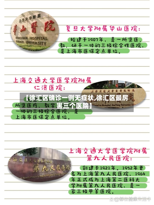 【徐汇区确诊一例无症状,徐汇区最厉害三个医院】