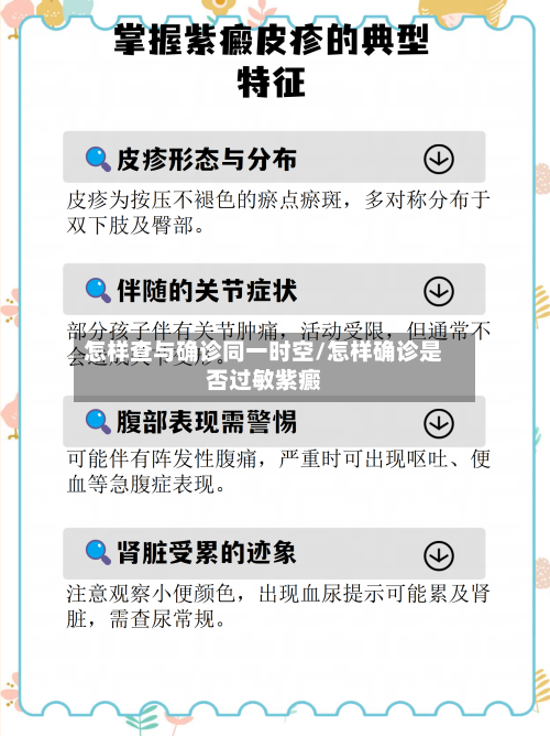 怎样查与确诊同一时空/怎样确诊是否过敏紫癜