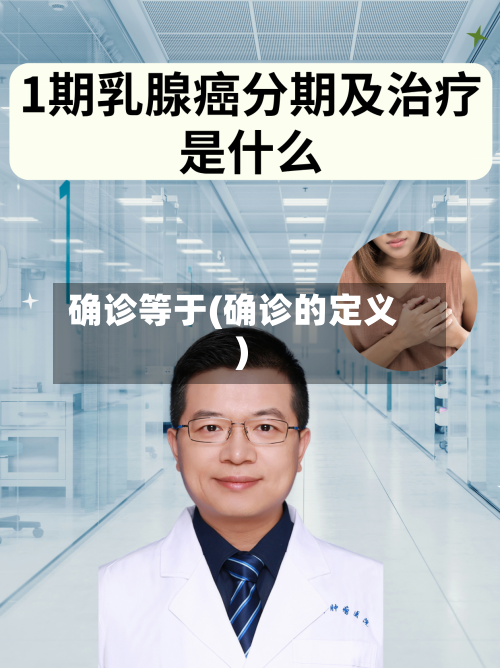 确诊等于(确诊的定义)-第2张图片