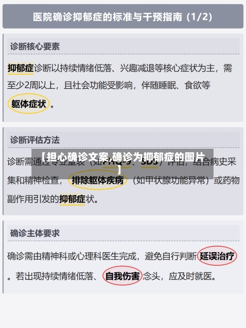 【担心确诊文案,确诊为抑郁症的图片】-第2张图片