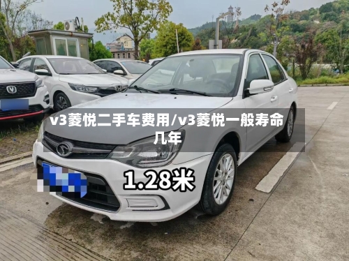 v3菱悦二手车费用/v3菱悦一般寿命几年-第3张图片