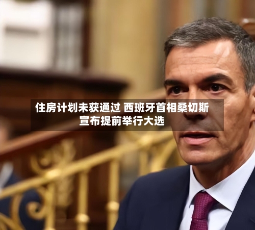 住房计划未获通过 西班牙首相桑切斯宣布提前举行大选-第2张图片