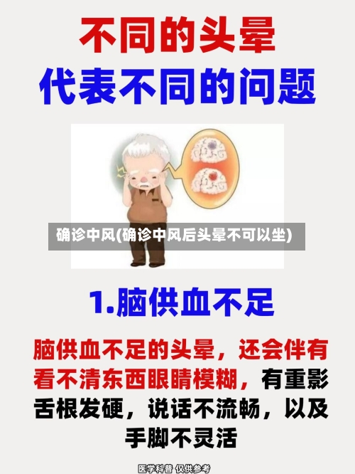 确诊中风(确诊中风后头晕不可以坐)
