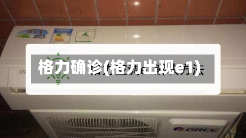 格力确诊(格力出现e1)