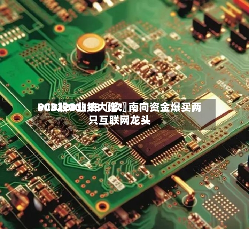 PCB股00138〖玖〗、
603228业绩大增!南向资金爆买两只互联网龙头