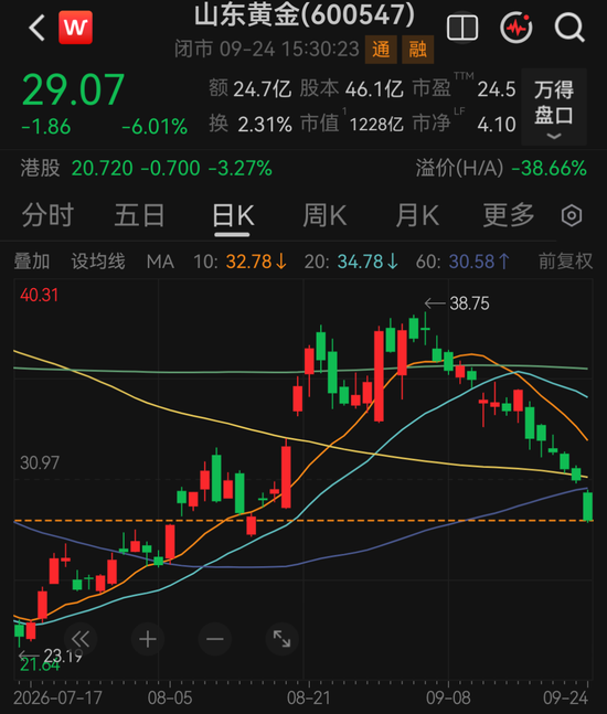 降幅最高超26%，千亿黄金巨头突曝利空